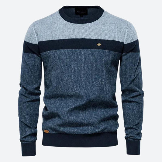 Men's sweater with round neck - Tilo