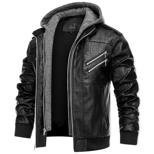 Chaqueta de piel "Venom